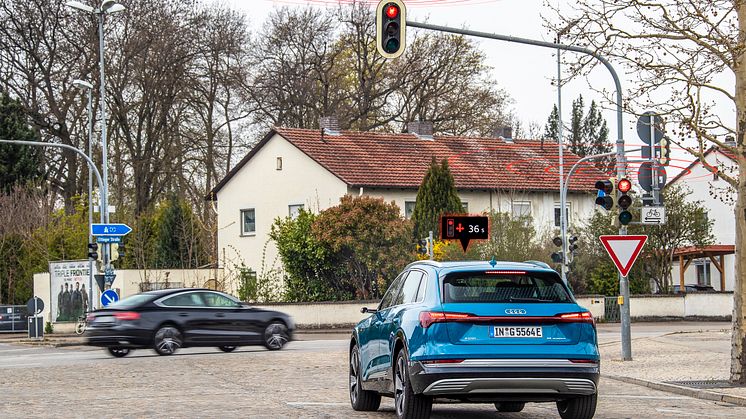 Audi lyskrydsinformation