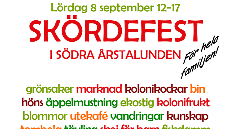 Pepper och Pumpas skördefest 8 september 2012