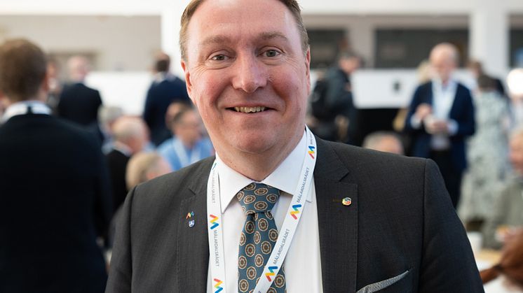 Jens Sjöström (S), ordförande Mälardalsrådet. Foto: Mälardalsrådet.