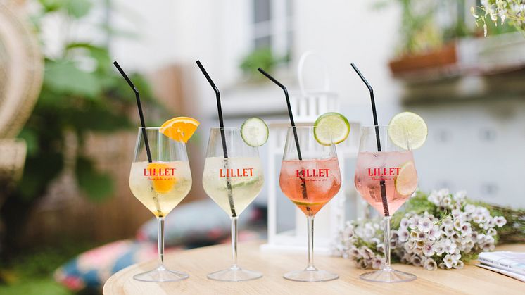 Friske, deilige Lillet-drinker til alle sommerens anledninger !