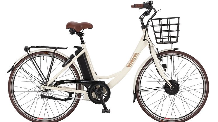 EcoRide elcykel - Ambassador 2016 Vit