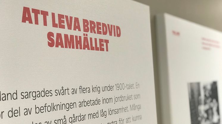 Från utställningen Tack för din ansökan!
