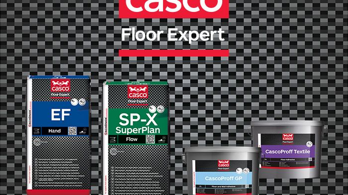 Casco Floor Expert - ett skräddarsytt sortiment för enklare golvläggning 