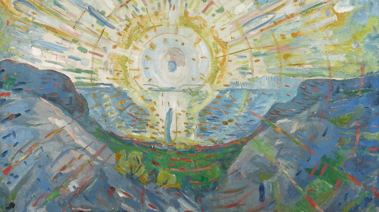 The Sun. Oil on canvas 1912
