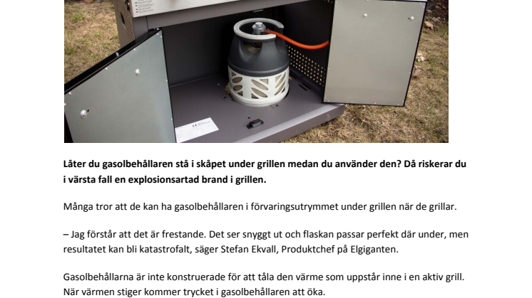 Förödande grillmiss