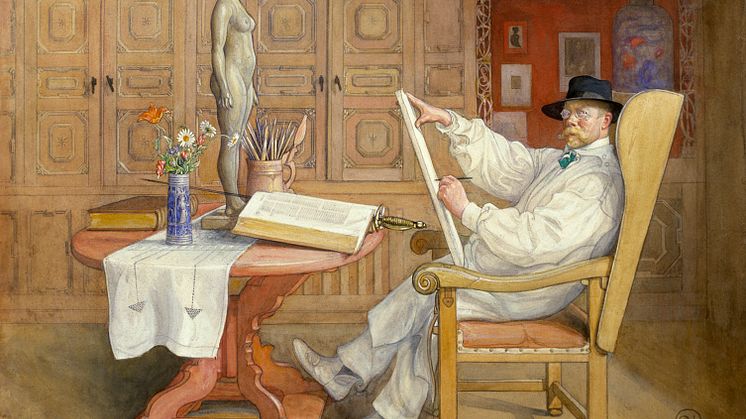 Carl Larsson, Självporträtt 