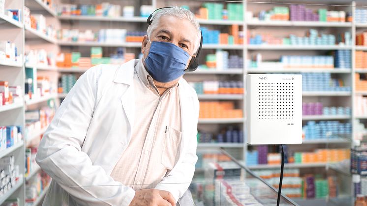 VoiceBridge ist beliebt im Einsatz in Apotheken, Impfzentren und Krankenhäusern