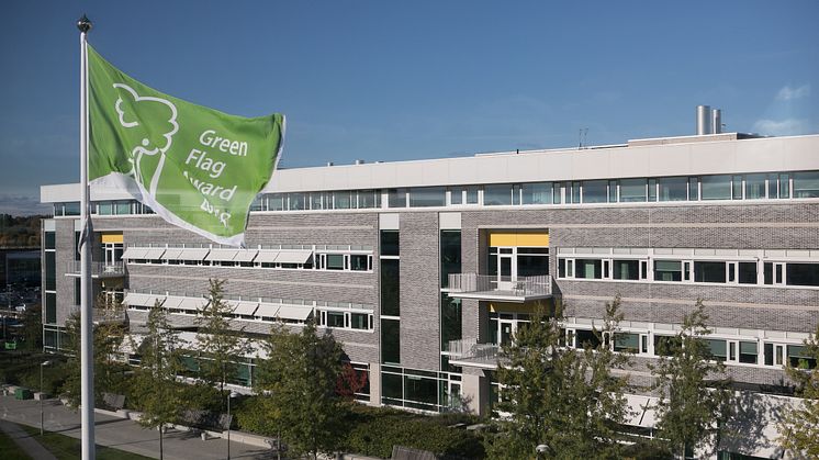 SLU:s campus Ultuna får Green Flag Award. (Foto: SLU)