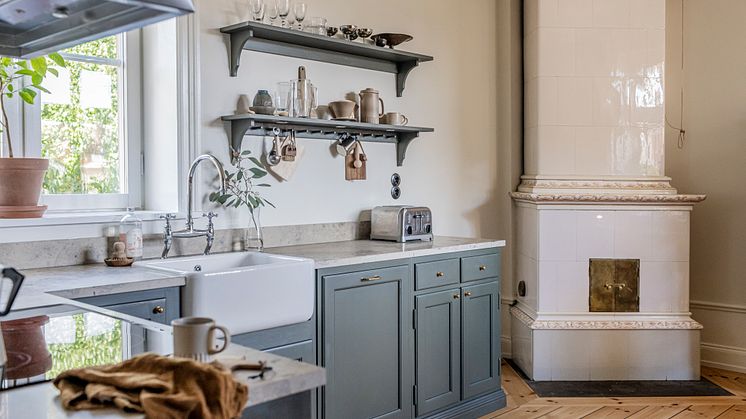 Vackert kök i massiv furu från Kulladal Kitchens