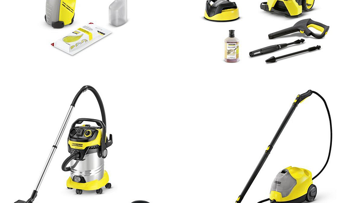 Kärchers "must have-kit" som auktioneras ut till förmån för Musikhjälpen 2014