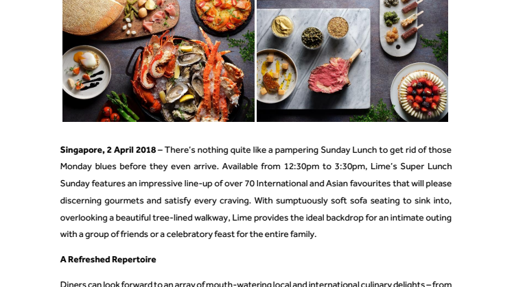 Lime Unveils a Refreshed Super Lunch Sunday