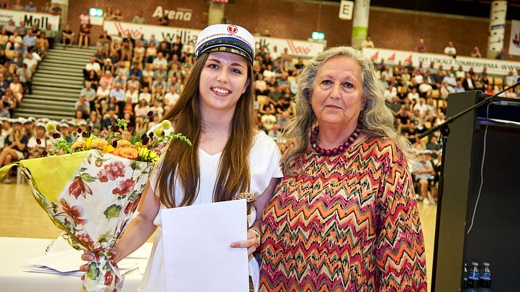 Årets student blev Marlene Roed Nielsen, der fik overrakt Houmedeprisen. 