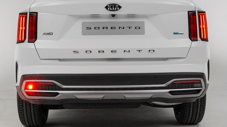 full rear bumper lights on