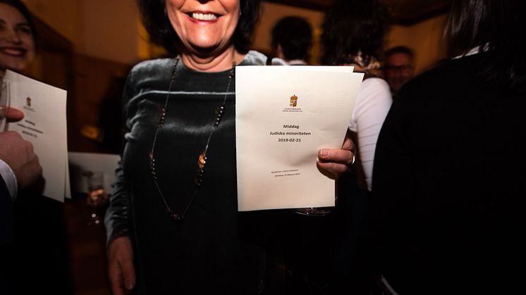 Middag för den judiska minoriteten i länet 1