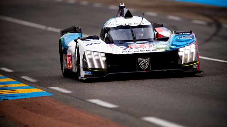  Team Peugeot TotalEnergies og Mikkel Jensen gennemførte et action-packed 24 timers Le Mans
