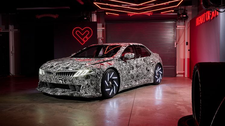 Konceptbilen BMW Vision Driving Experience. med Heart of Joy
