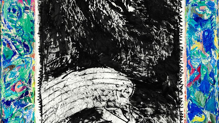 Pierre Alechinsky: "Retrovision premonitoire". 