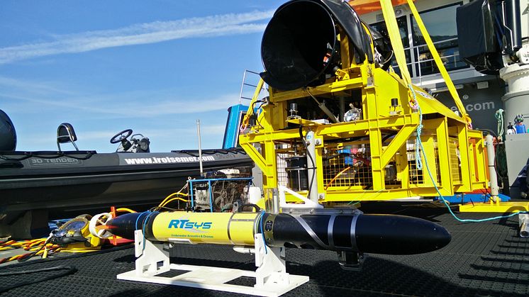 High res image - Oceanology International - RTSys  autonomous submarine drone