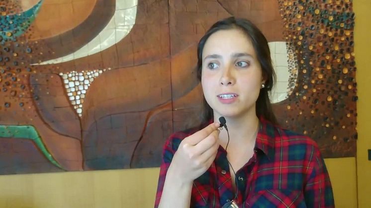 Intervju med Advokat Gabriela Eslava Bejarano, Colombia, från barnens klimatpris , ”Childrens Climate Prize”