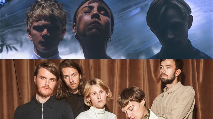 En aften med svømmende melodiske linjer og urolige beats fra stærk dreampop bands 