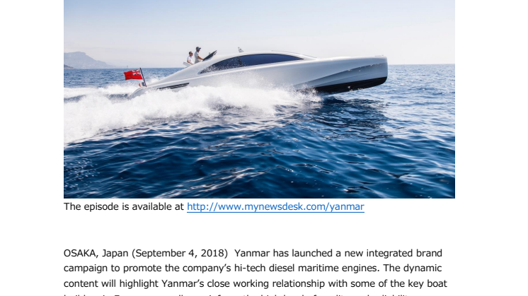 Yanmar – the Marine Technology Experience