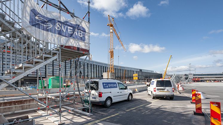 SVEAB Anläggning får fler uppdrag på Arlanda