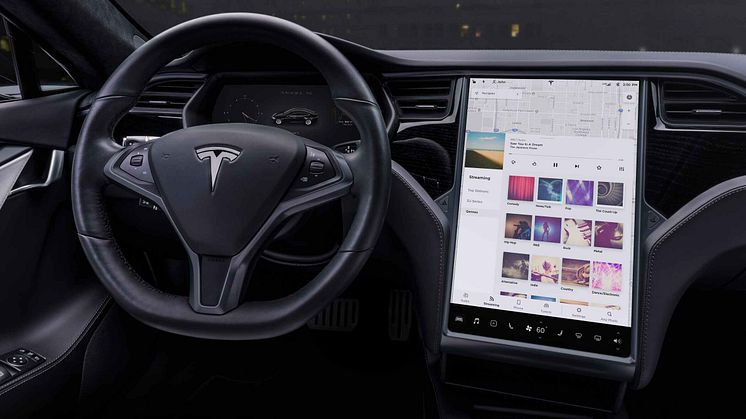 Tesla Auto Musik