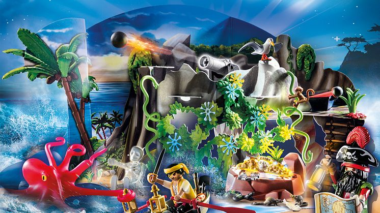 Adventskalender „Schatzsuche in der Piratenbucht“ von PLAYMOBIL (70322)