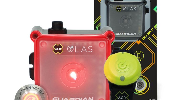 ACR OLAS Guardian - a new wireless engine kill switch and man overboard alarm system