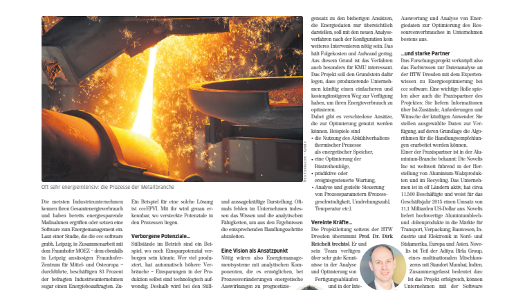 Pressestimmen: "Optimierung heute und morgen" in: AluminiumKurier