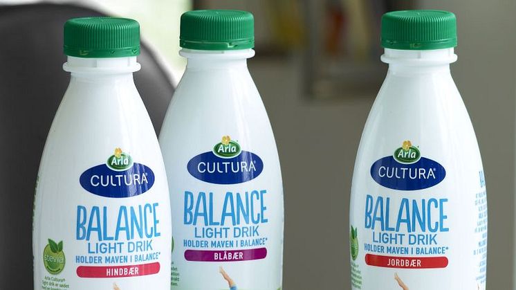 Populære drikkeyoghurter – nu med stevia