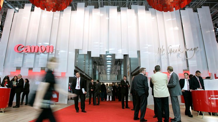 Besøkende skal inspireres og se nye muligheter ved Canons stand på drupa 2012