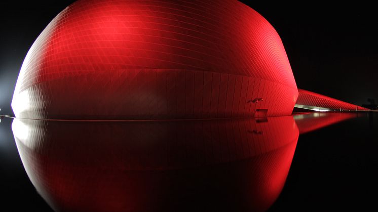 Den Blå Planet bliver julerød i december måned. 