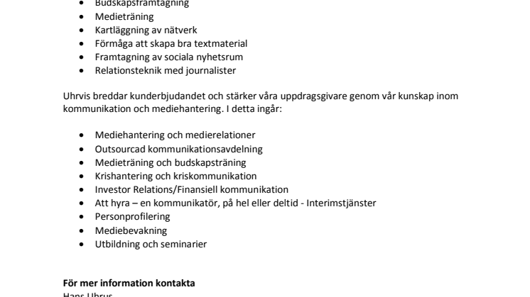 Personprofilering