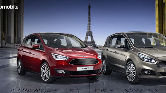 Ford viser ny S-MAX, C-MAX og Grand C-MAX på Paris-utstillingen