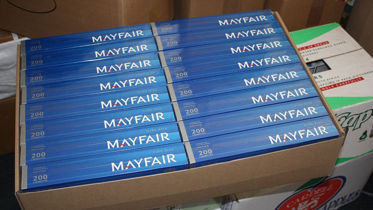 LON 13/15 Cigarettes Seized