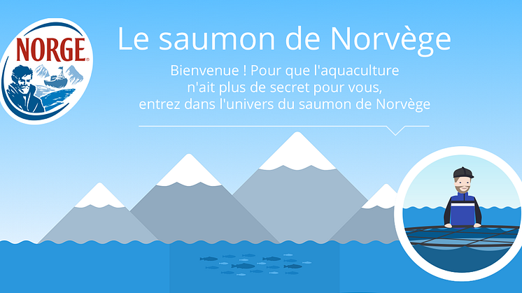Pour répondre à toutes les questions que se posent les consommateurs sur l’aquaculture, le Centre des Produits de la Mer de Norvège publie une infographie interactive 