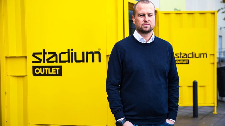 Daniel Löfkvist, General Manager Stadium Outlet. Foto: Stadium