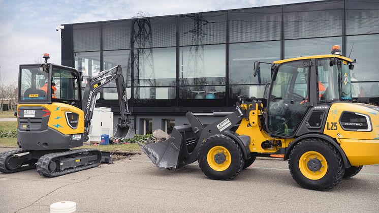 Volvo Construction Equipment inrättar en ny affärsenhet för kompaktmaskiner