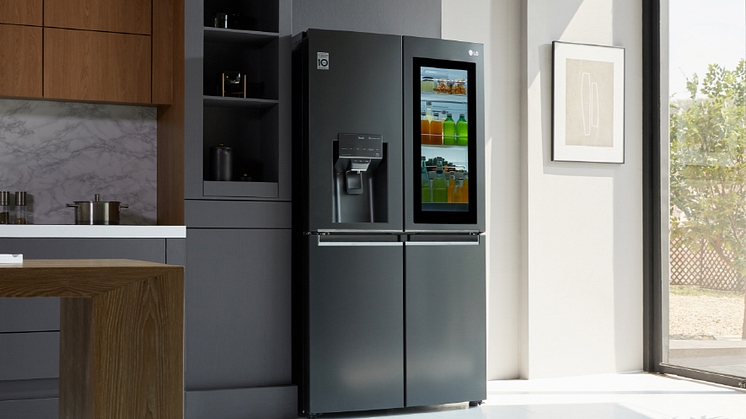 LG Instaview med UVnano-teknologi. 