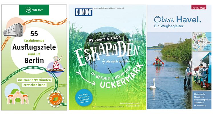 Drei neue Bücher über Brandenburg sind jetzt erschienen. 