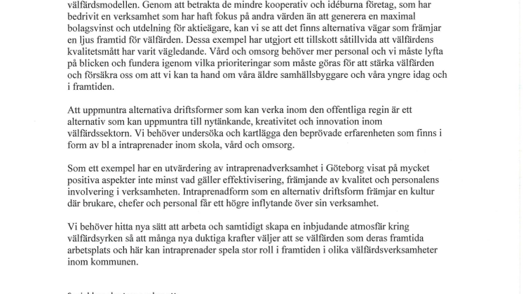 (Motion) Stärk välfärden genom att stärka med intraprenad.pdf