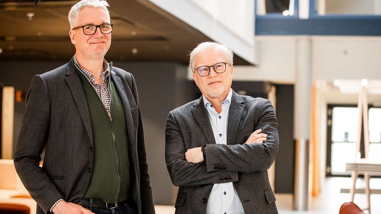 Lars Beckman och Jonas Jönsson, från företaget CORE Process.