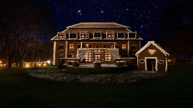 Slottskonditorn Lina Olsén, har gjort en smakfull och detaljerad avbildning av Örenäs Slott. 