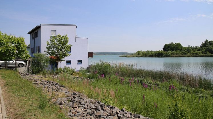 Der Hainer See im Leipziger Neuseenland 