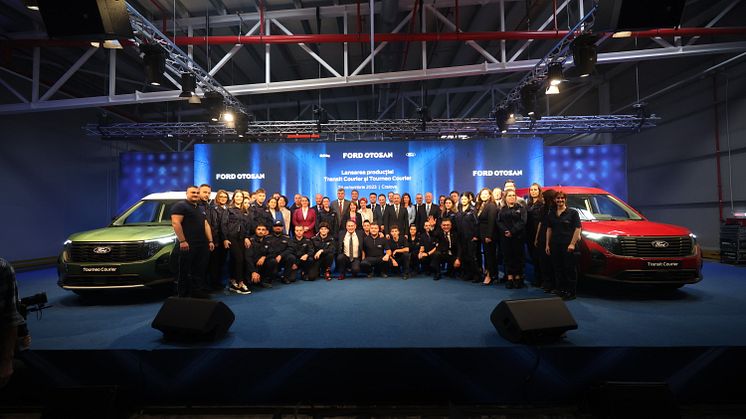 Ford Otosan marchează astăzi începutul producției de serie a noilor modele Ford Transit Courier și Tourneo Courier