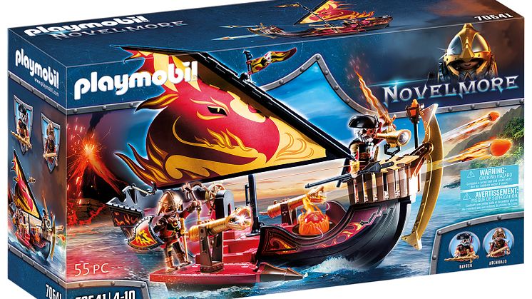Burnham Raiders Feuerschiff (70641) von PLAYMOBIL