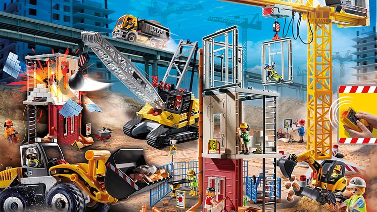 Spielwelt Hochhausbau von PLAYMOBIL