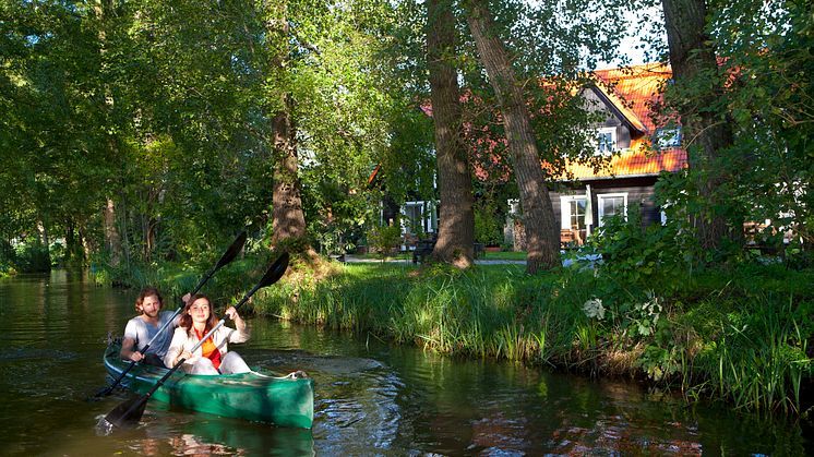 Der Spreewald ist ein ideales Paddelrevier