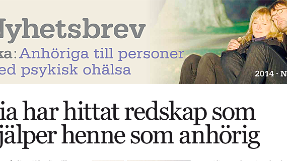 Årets första nyhetsbrev inom området Psykisk ohälsa